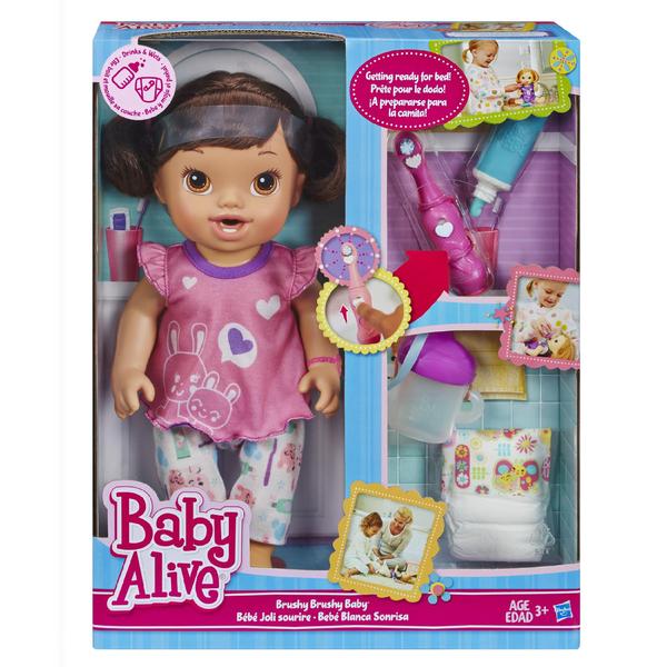 Baby alive brushy brushy baby doll Clearance
