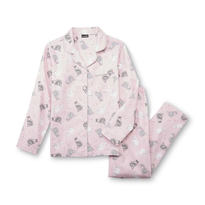 Joe Boxer Women's Flannel Pajamas Cats