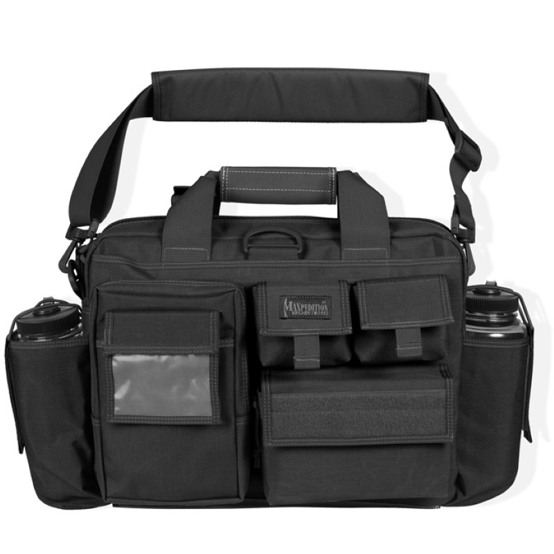 Black Operator Tactical Attache Bag