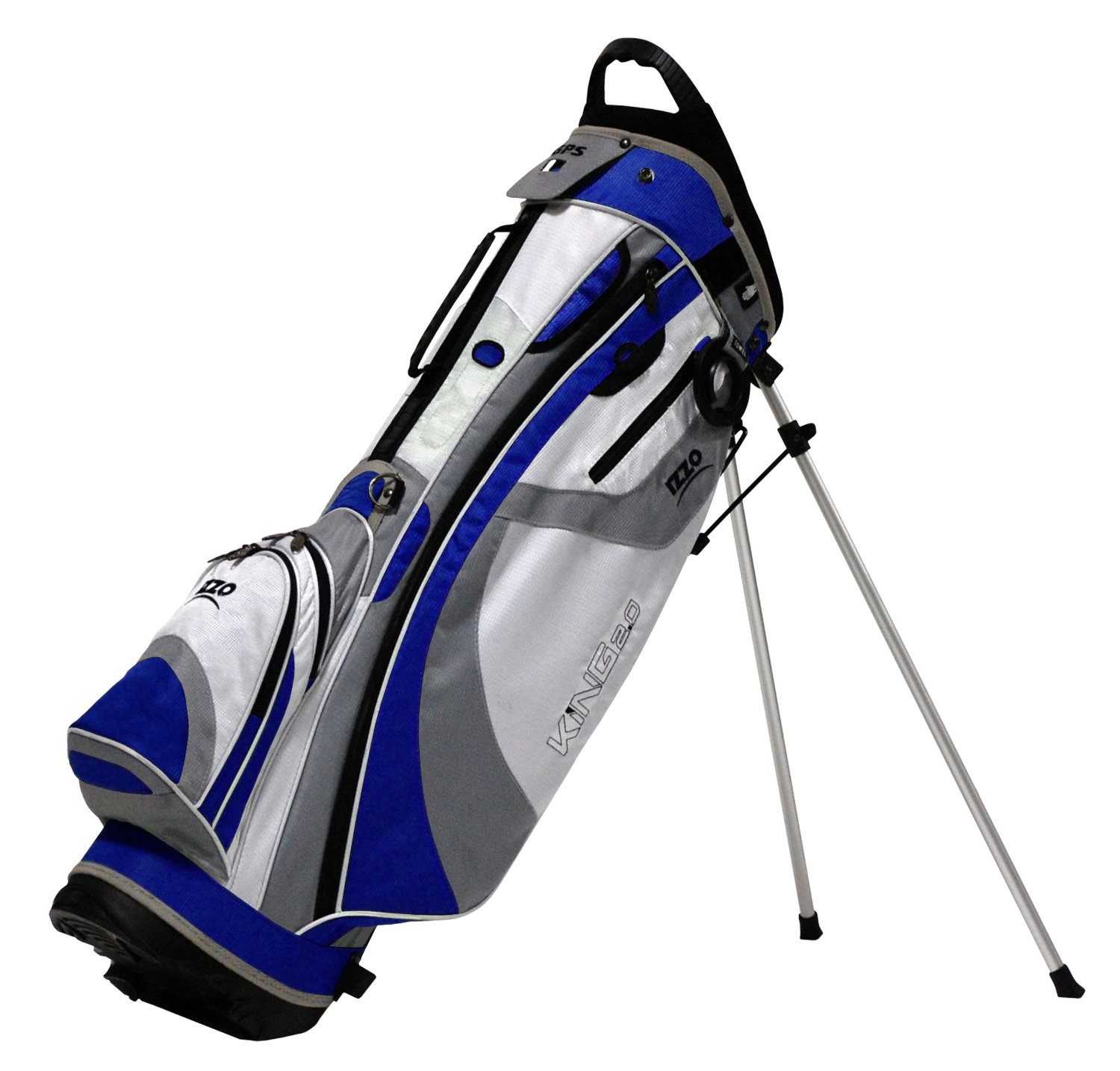 King Stand Bag Blue Wht Grey