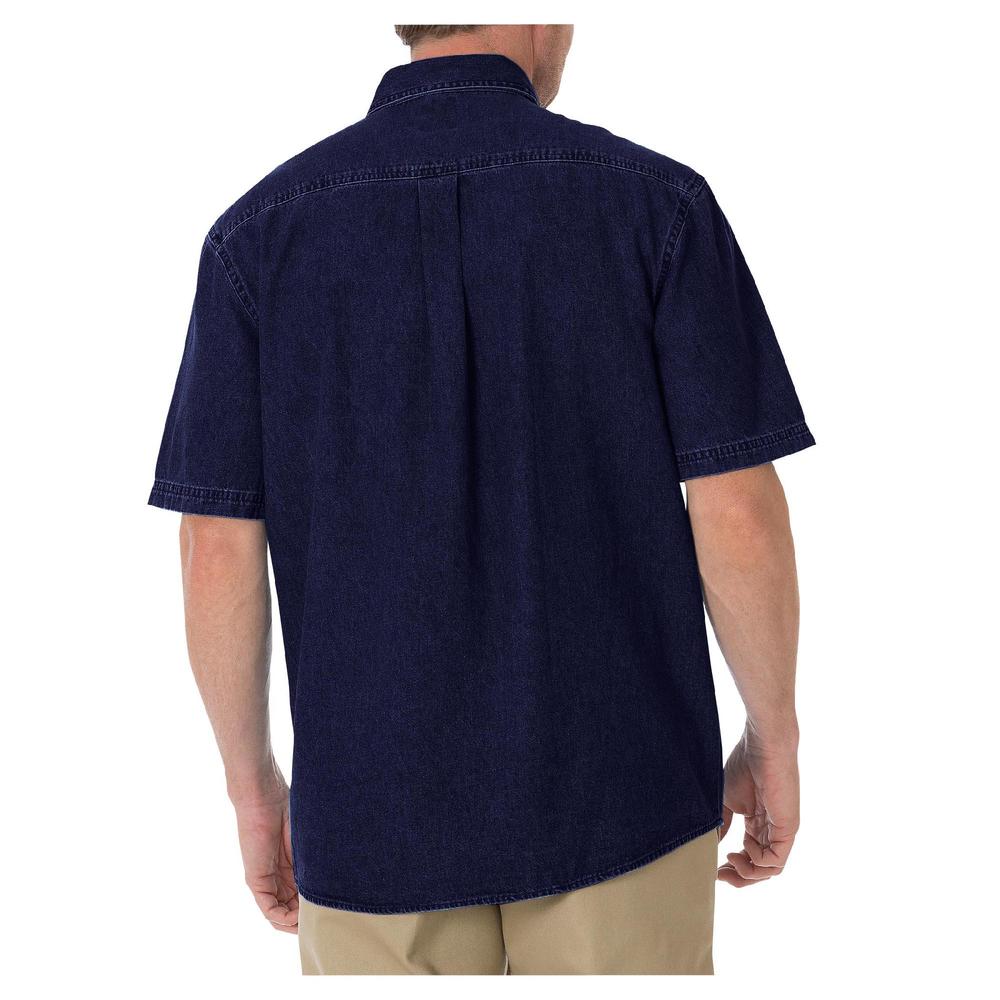 Men's Short Sleeve Denim Work Shirt WS300