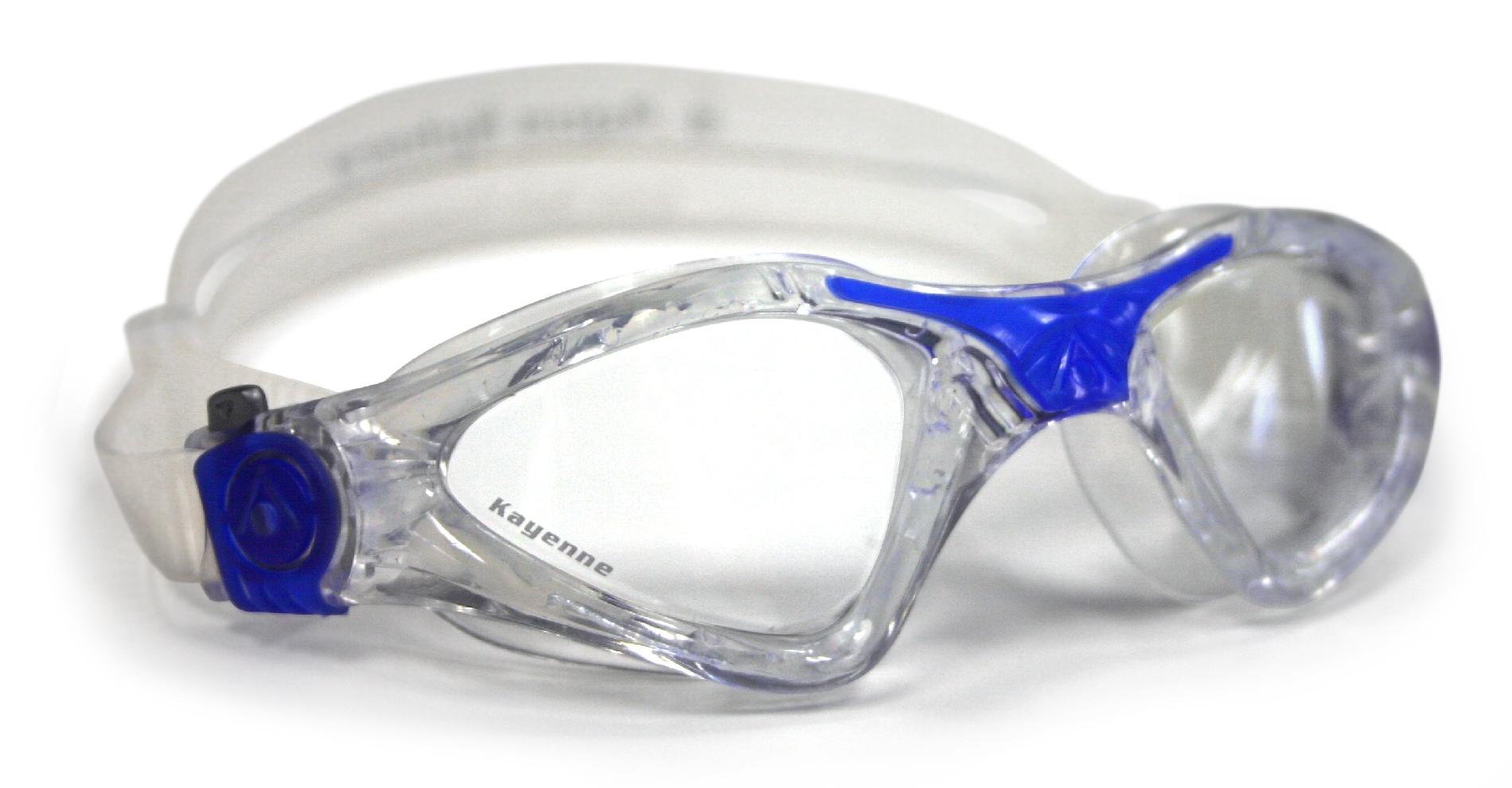 Kayenne Blue Goggle Clear Lens Small