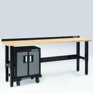 Craftsman 8' Premium Heavy-Duty Workbench w/ Butcher Block Top