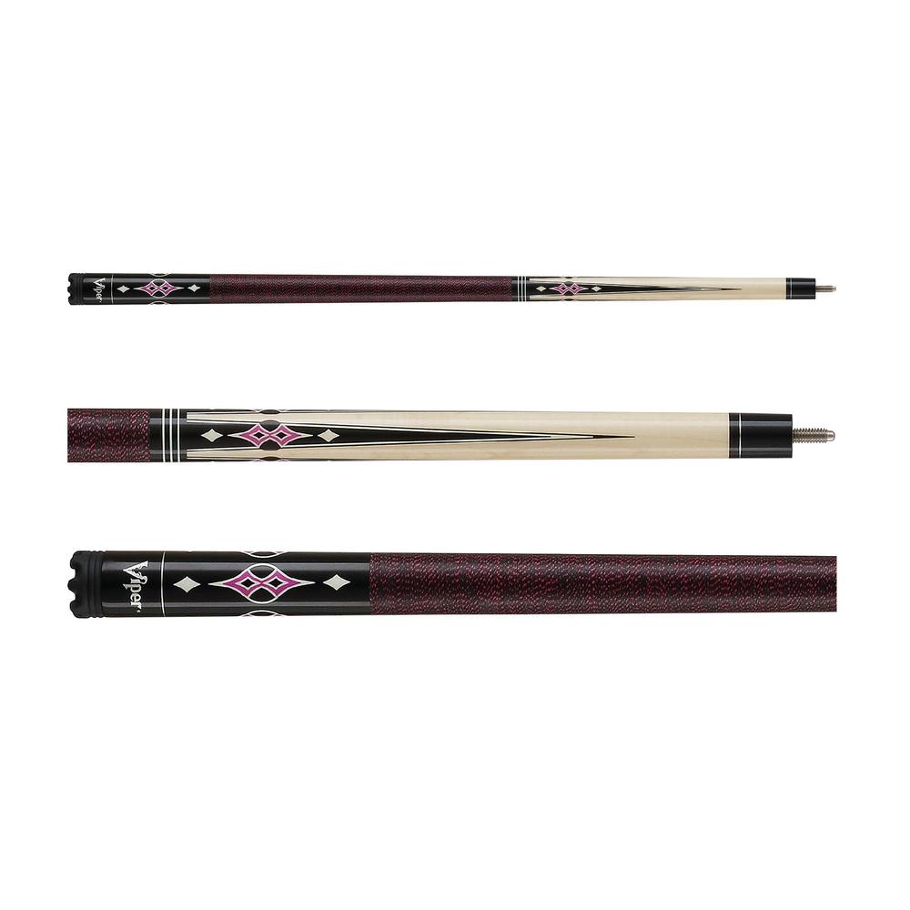 Sinister Series Cue With Pink/Black Wrap