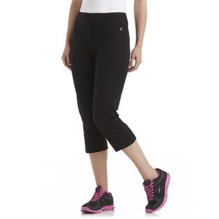 Danskin Women's Sleek Fit Athletic Capri Pants