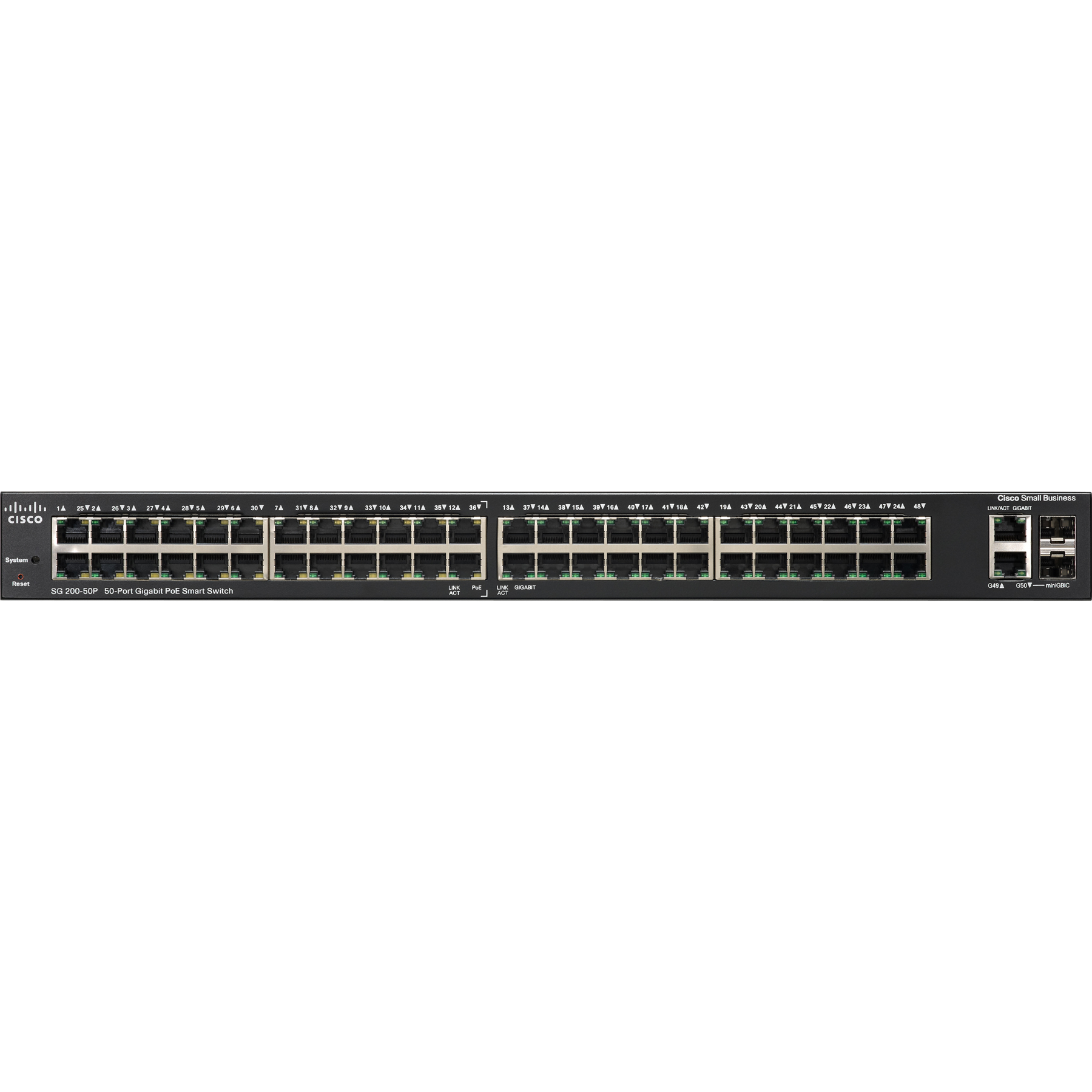 UPC 882658299513 product image for Cisco 50-Port Gigabit PoE Smart Switch | upcitemdb.com