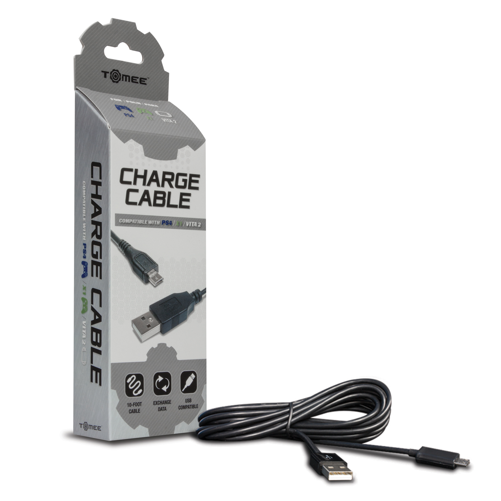 Micro USB Charger Cable - Black