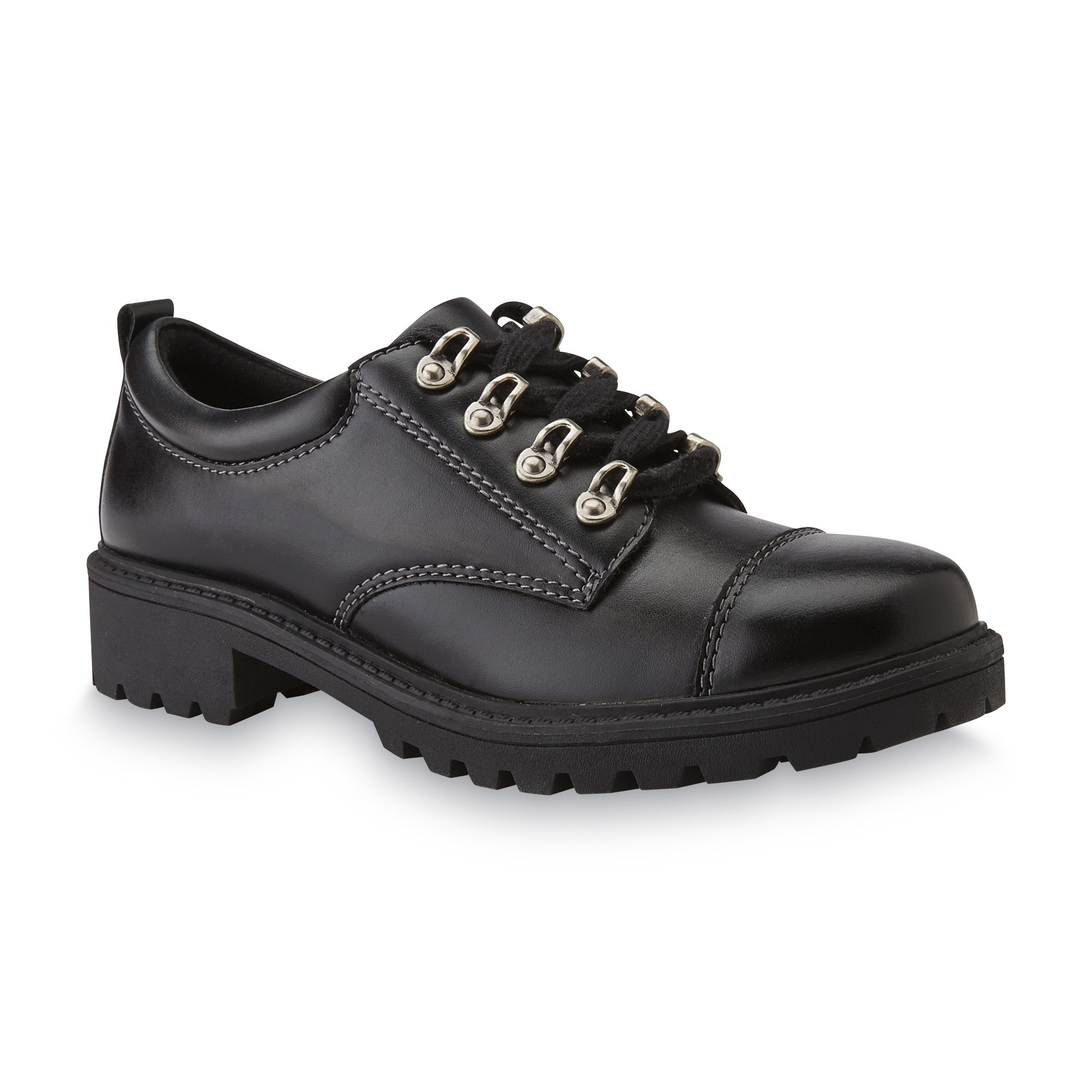 Women's Dalton Treaded Oxford Shoe - Black