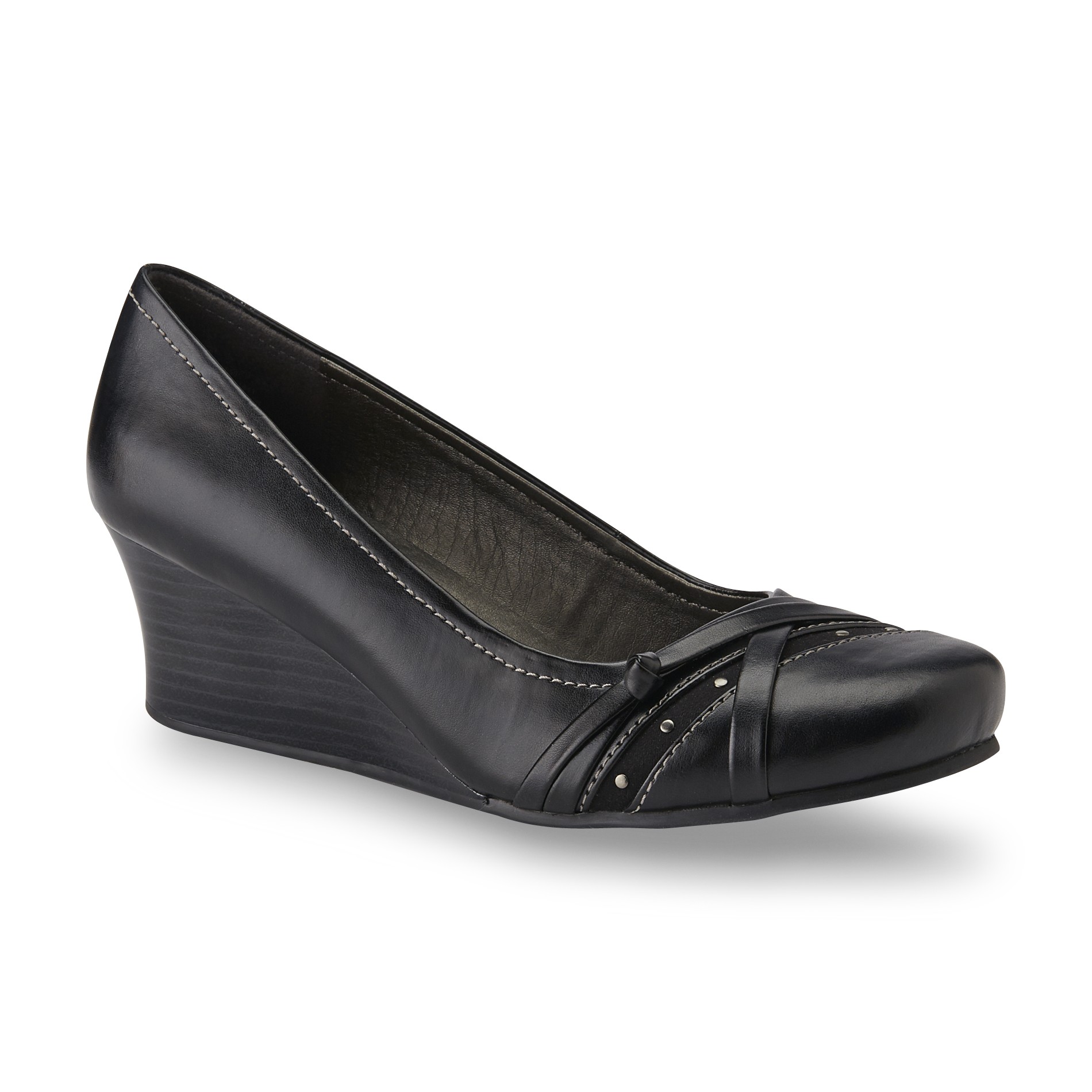Women's Hampton Wedge Dress Shoe - Black
