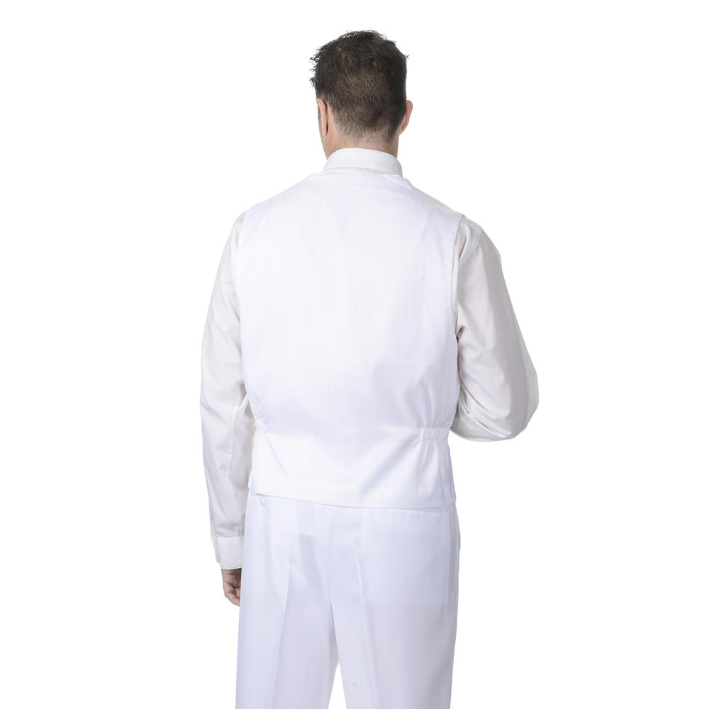 Men's White 5 Piece Suit