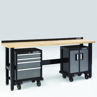 Craftsman 8' Premium Heavy-Duty Workbench w/ Butcher Block Top