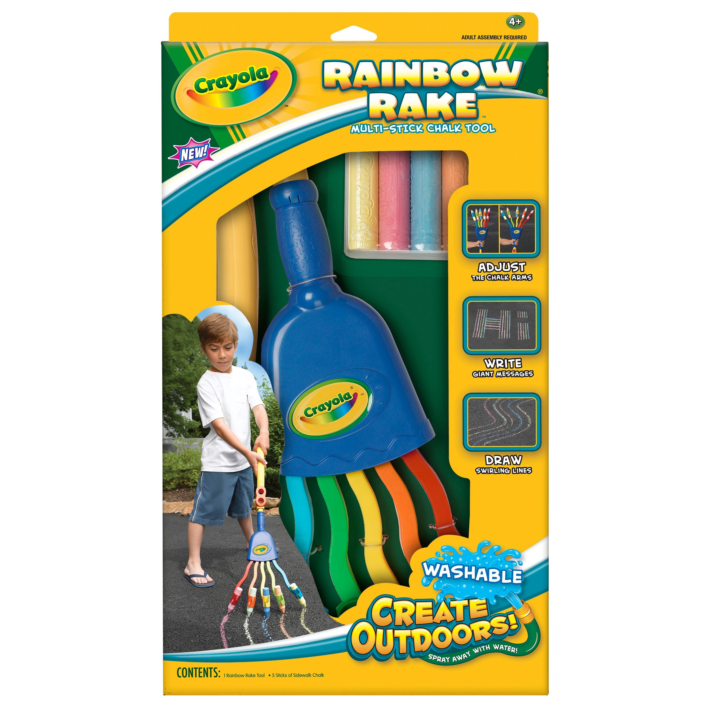 Crayola Rainbow Rake Multi-Stick Chalk Tool at Kmart.com
