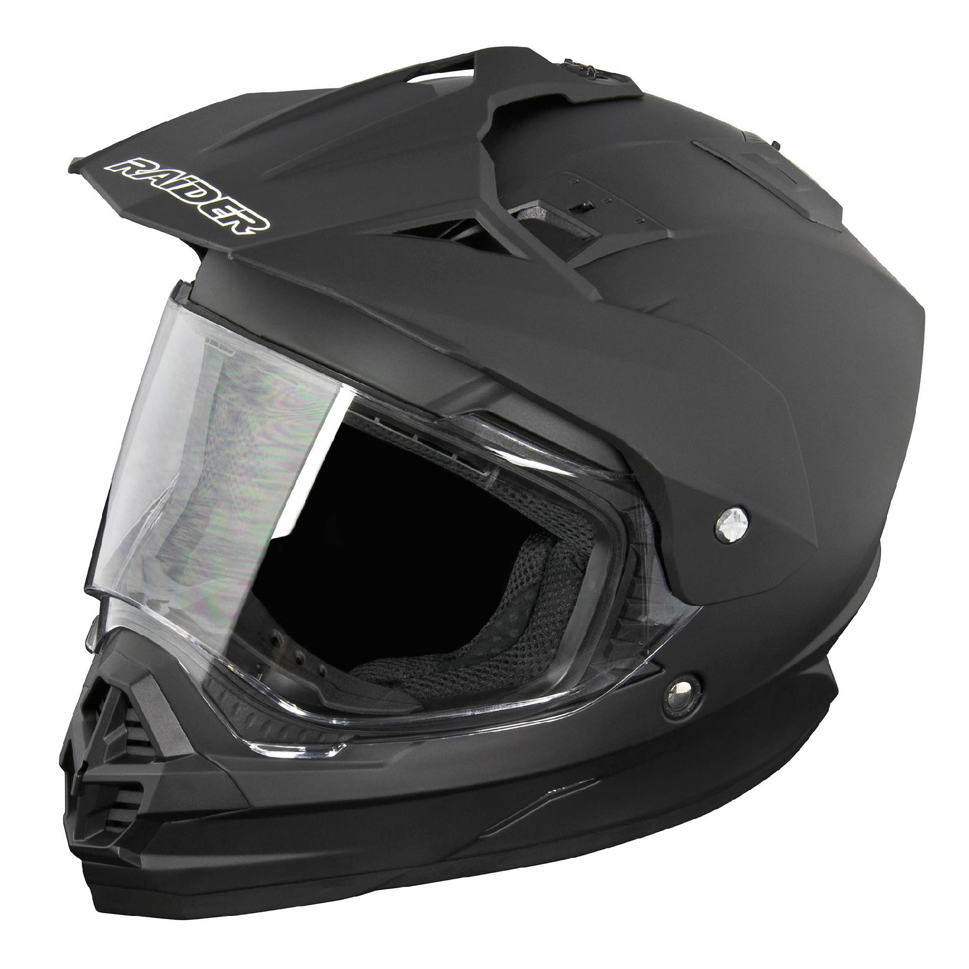 Edge Dual Sport Helmet Matte Black