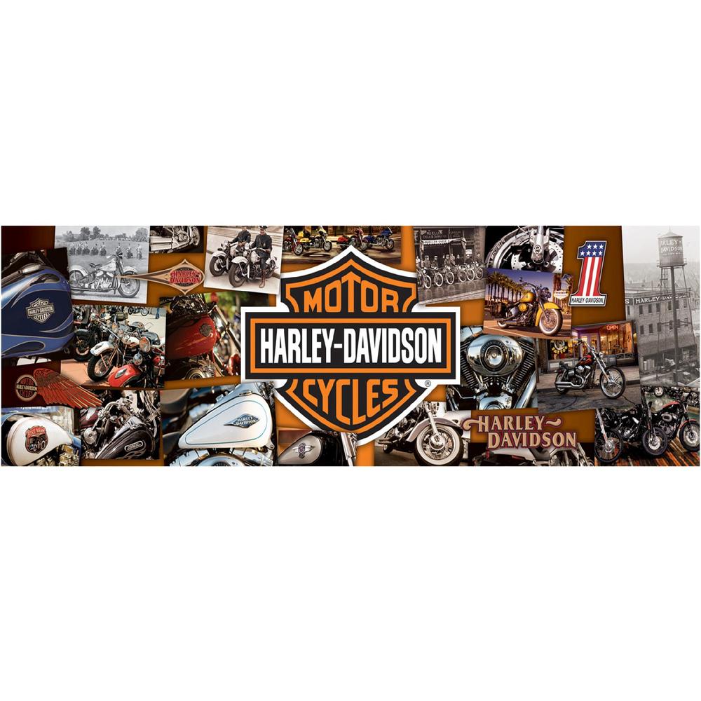 750 Piece Harley Davidson Panoramic Puzzle
