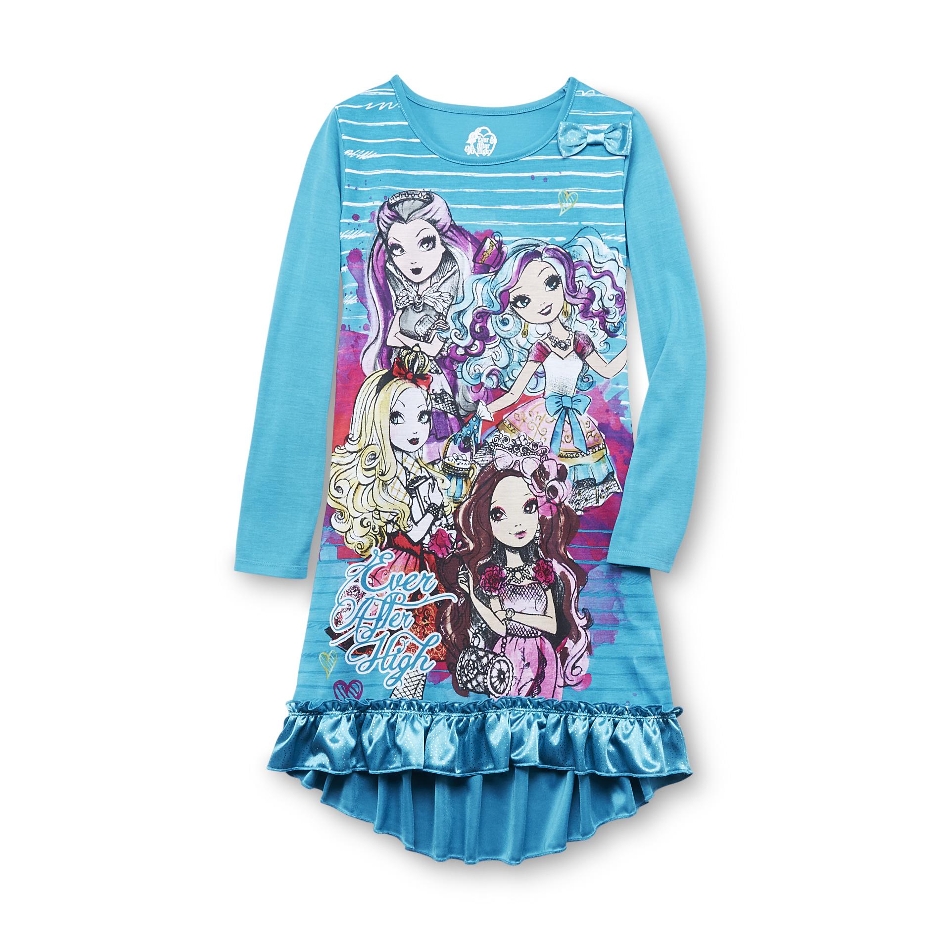 Ever After High Girl's Long-Sleeve Nightgown at Kmart.com