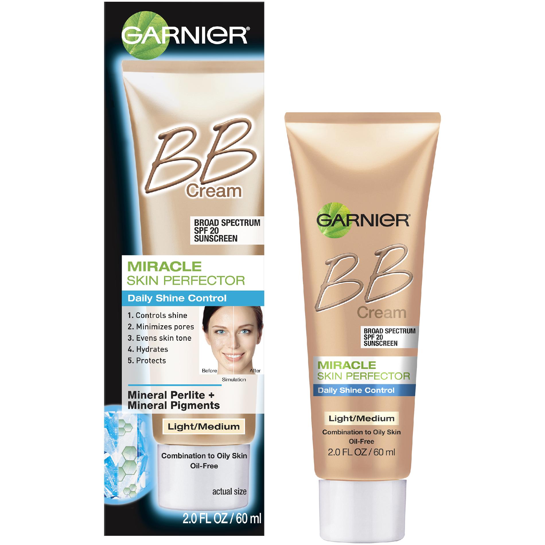 Miracle Skin Perfecter, B.B. Cream, Light/Medium, 2 fl oz (60 ml)