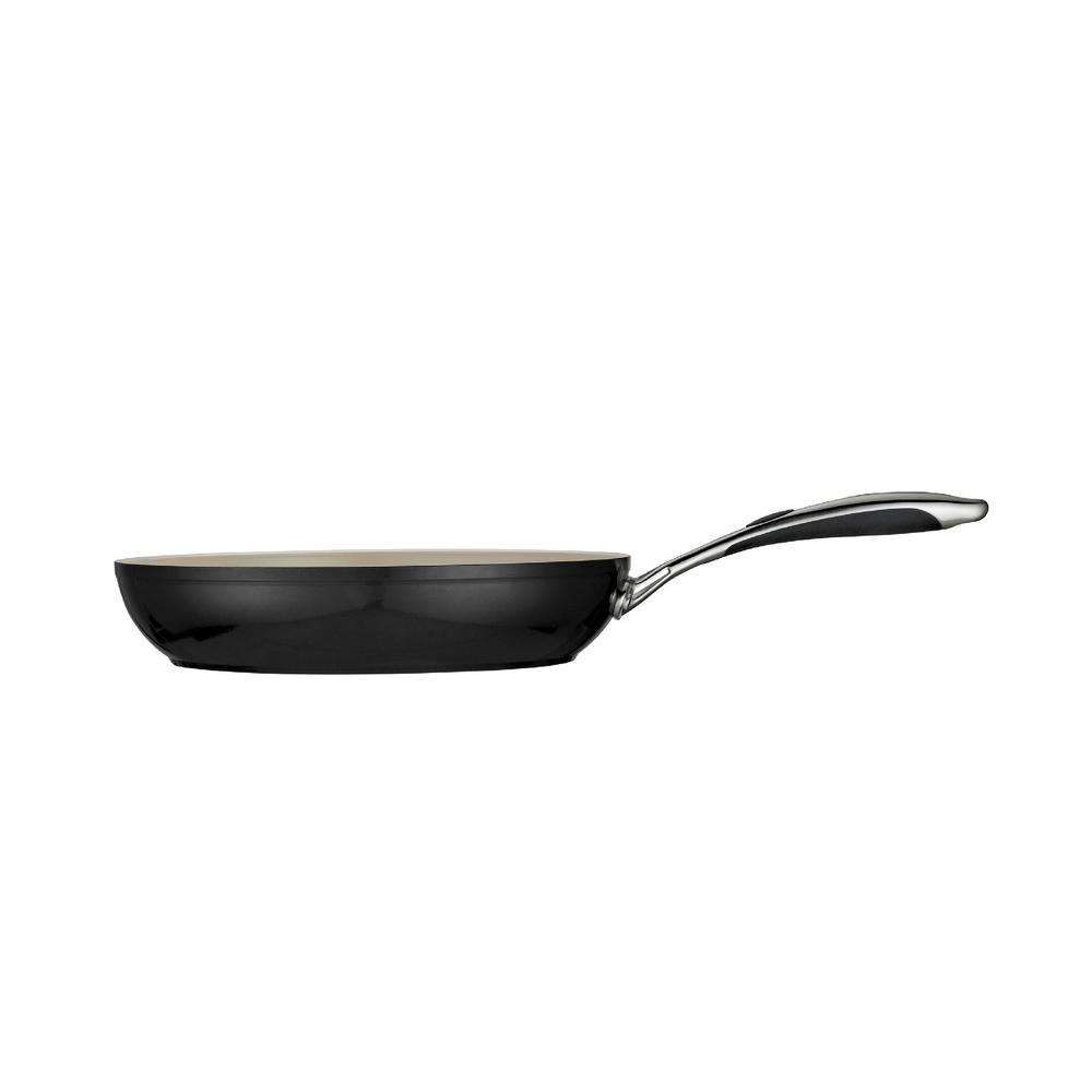 Gourmet Ceramica_01 Deluxe - Metallic Black 12 in Fry Pan