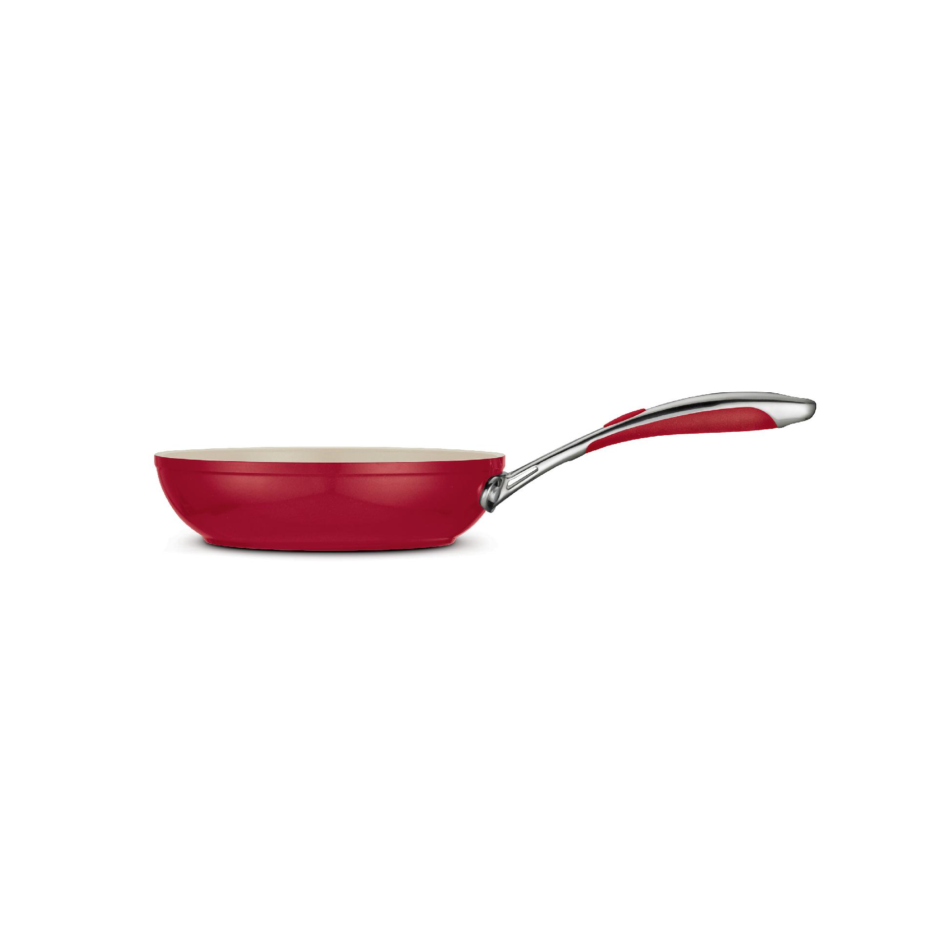Gourmet Ceramica_01 Deluxe - Metallic Red 8 in Fry Pan