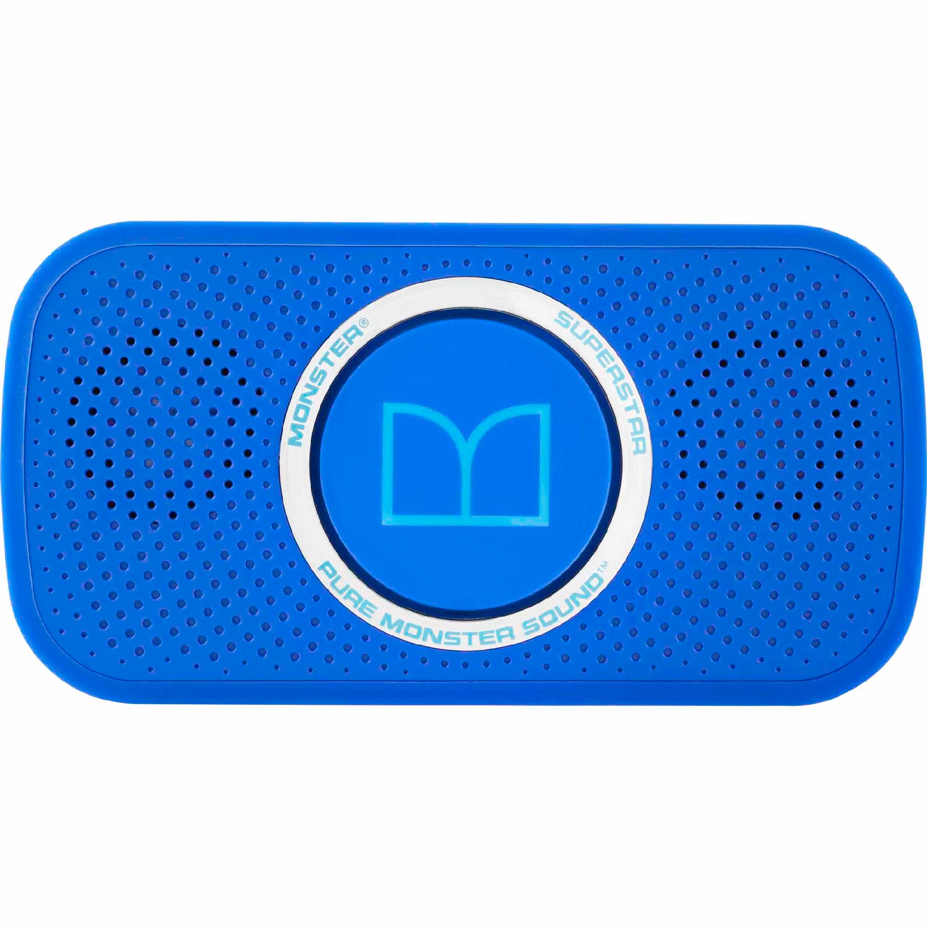 Monster 129265 SuperStar™ High Definition Bluetooth Speaker Blue