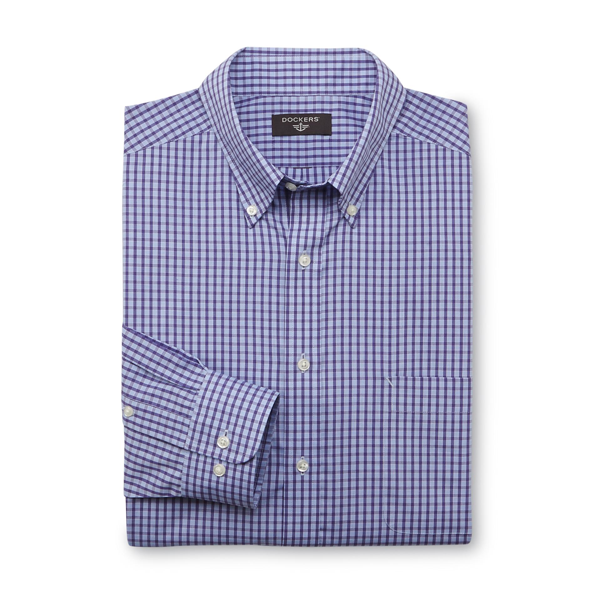 Dockers Men's IronFree Dress Shirt Checked Shop Your Way Online Shopping & Earn Points on