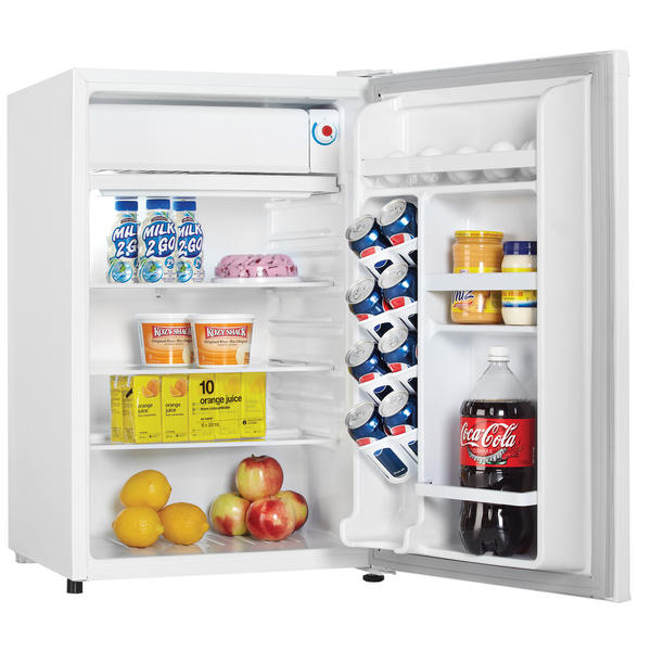 Danby 4.3 Cu. Ft. Designer Compact Refrigerator White ENERGY STAR