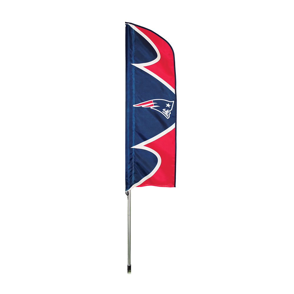 Patriots Swooper Flag And Pole