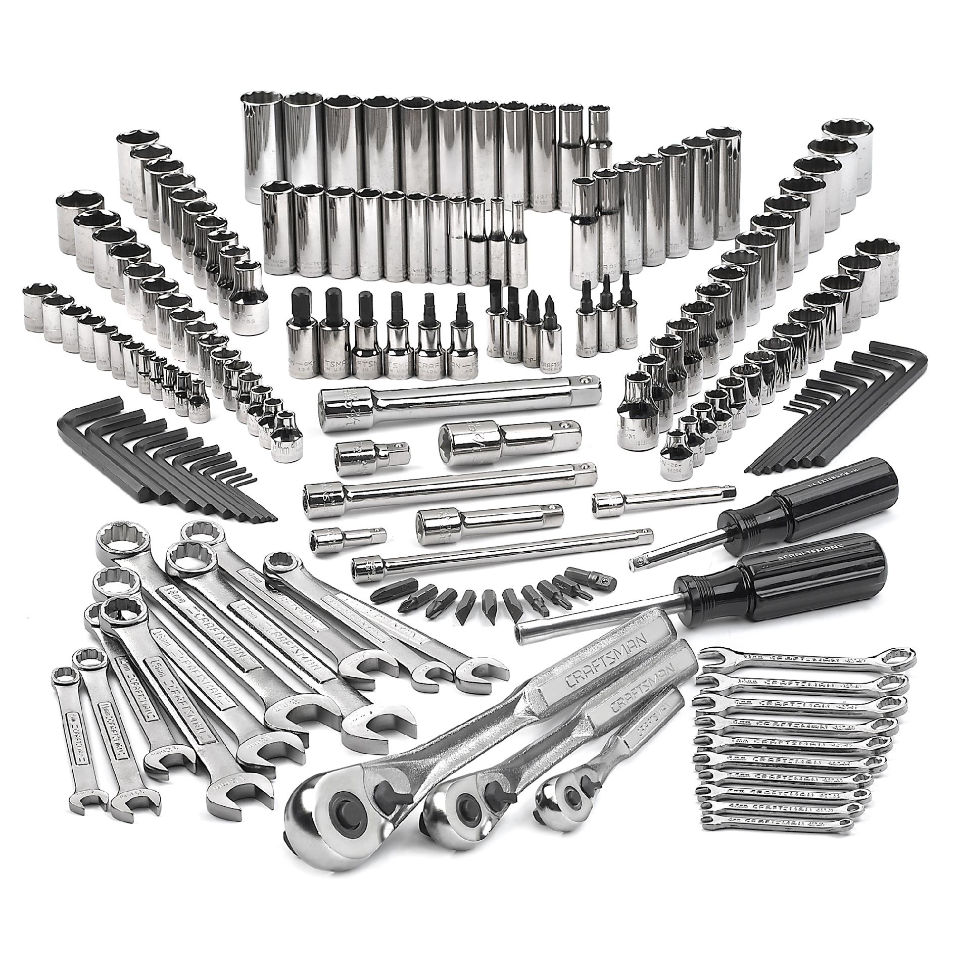 Craftsman D372560 172 Piece ALL METRIC Mechanics Tool Set Sears