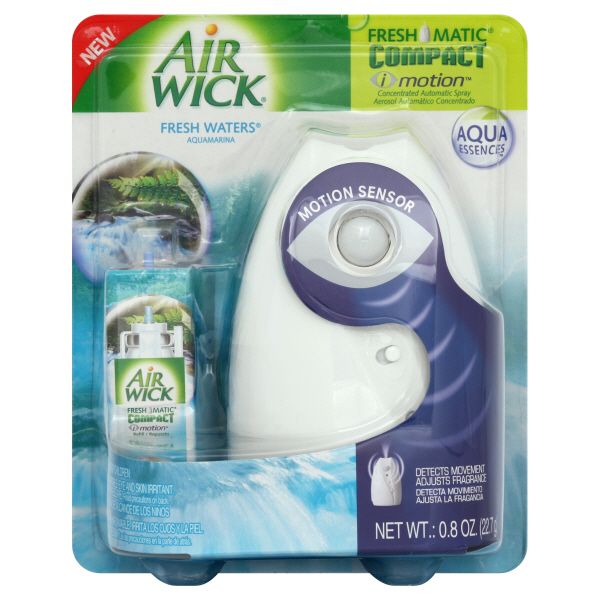 AIR WICK FreshMatic Compact I Motion Aqua Essences Automatic Spray Aerosol, Concentrated, Fresh Waters, 1 freshener [0.8 oz (22.7 g)] at Kmart.com