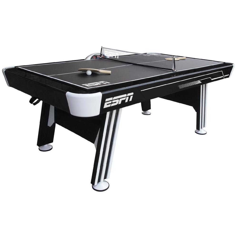 Air Hockey Table Tennis Top ESPN Ping Pong Combo Pool Billiard Game 