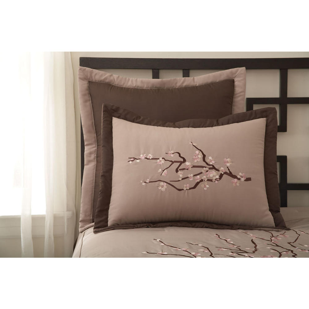 Zen Blossom Comforter Set with 4 Bonus Pieces