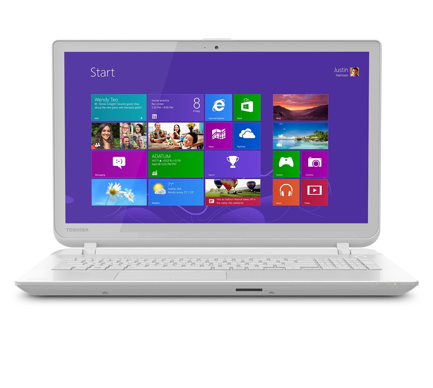 Toshiba Satellite L55T 15.6-Inch Notebook with Intel Core i5-4210U Processor & Windows 8.1