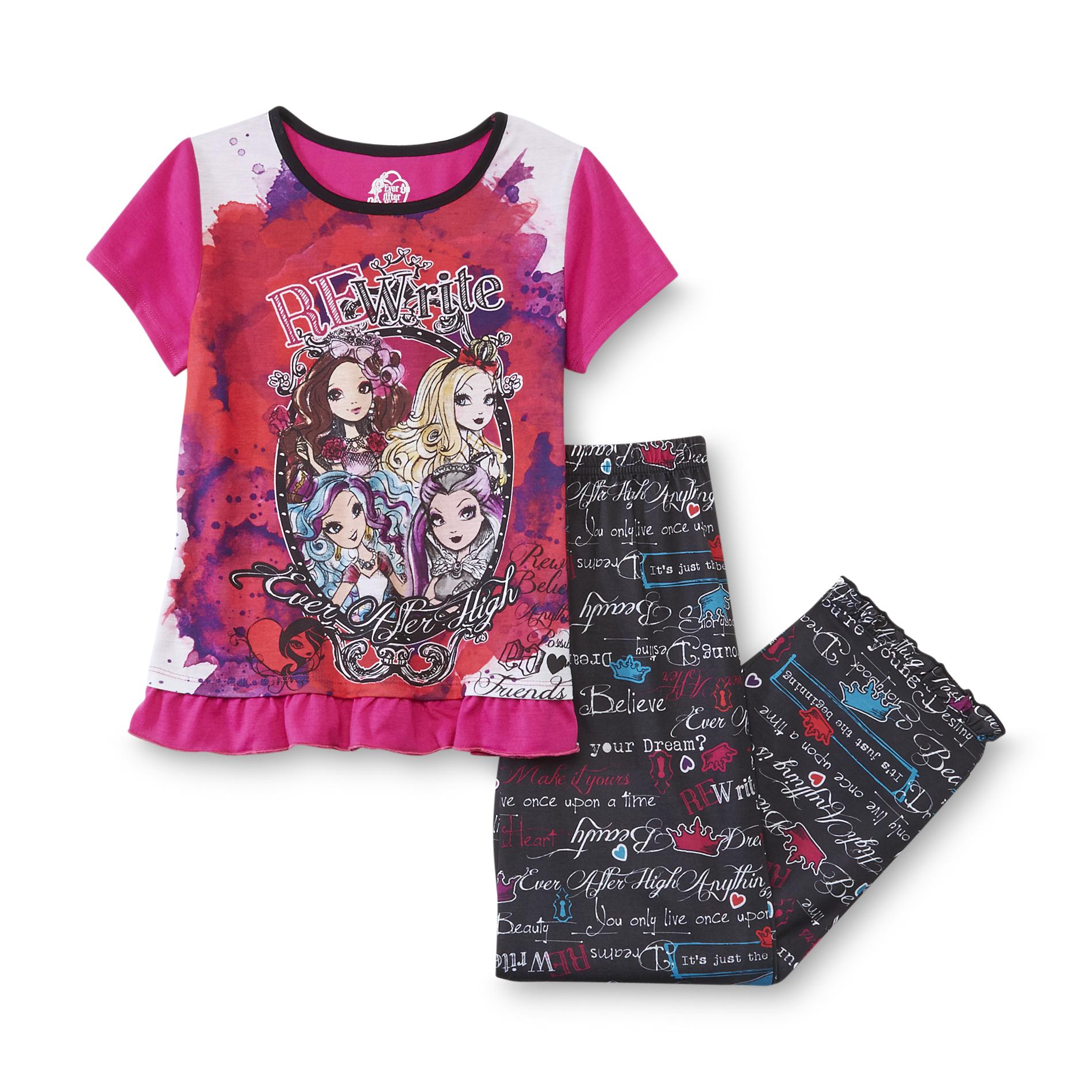 Ever After High Girl's Pajama Top & Pants at Kmart.com