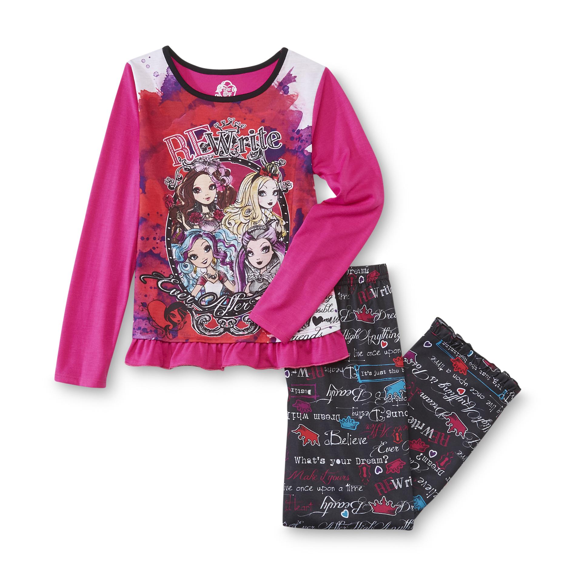 Ever After High Girl's Pajama Top & Pants at Kmart.com