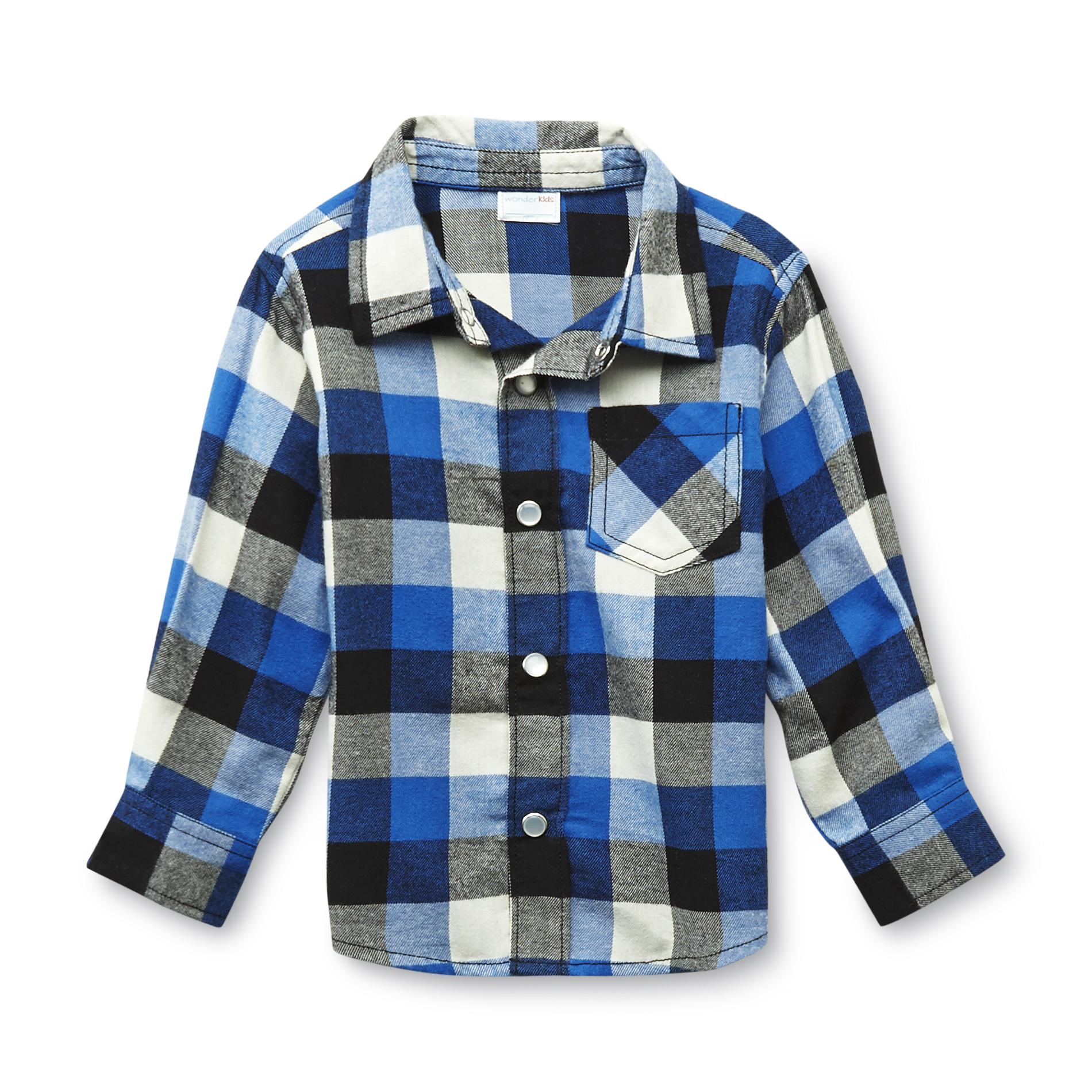 WonderKids Infant & Toddler Boy's Flannel Shirt Plaid