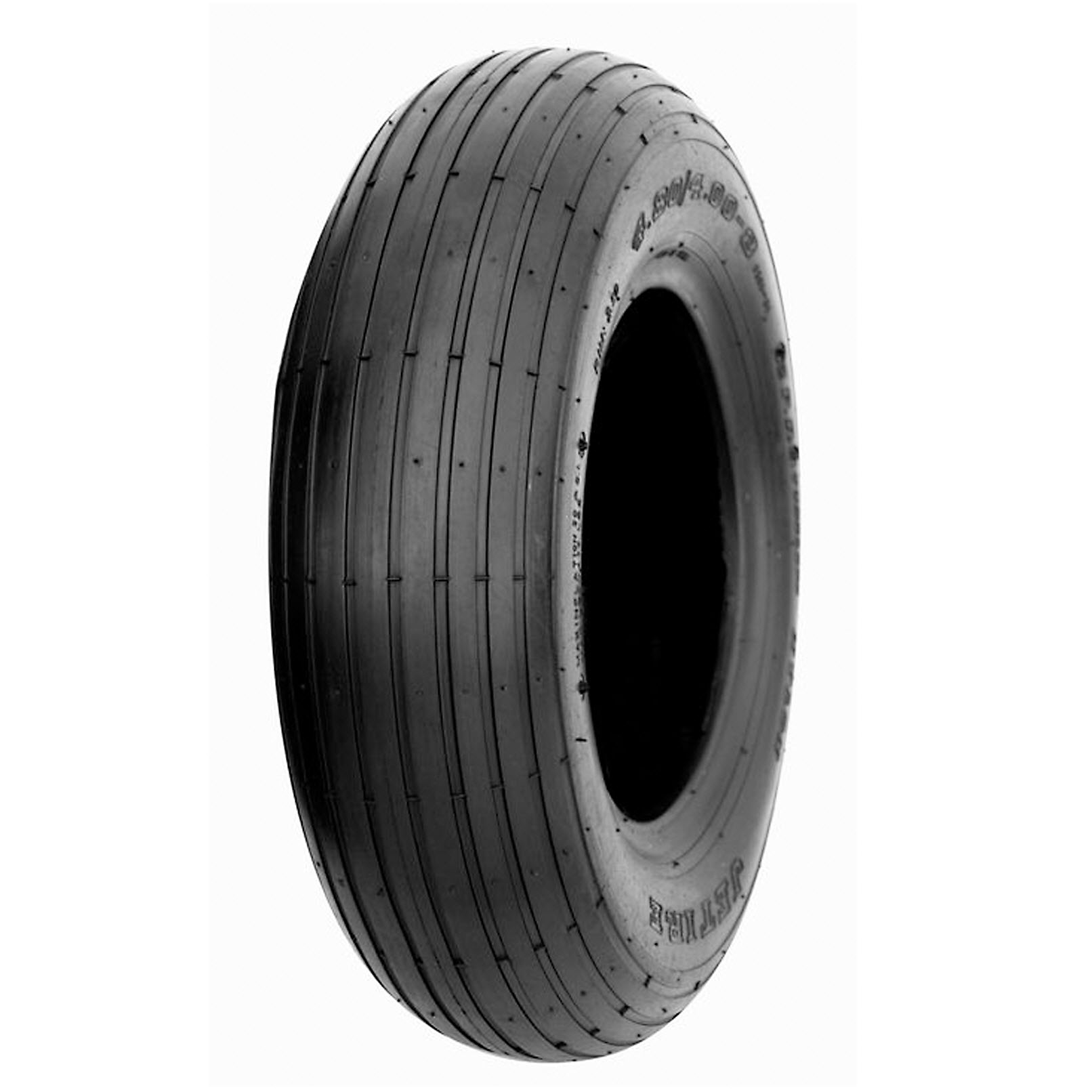 HI-RUN CT1004 Wheelbarrow Tire & Wheel 4.80/4.00-8 Rib