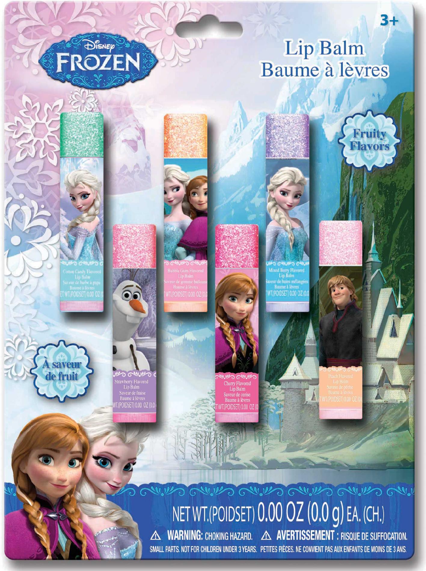 Frozen 6 Pack Lip Balm