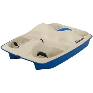 Sun Dolphin 5 Seat Pedal Boat Blue Stainless Fitness & Sports Water