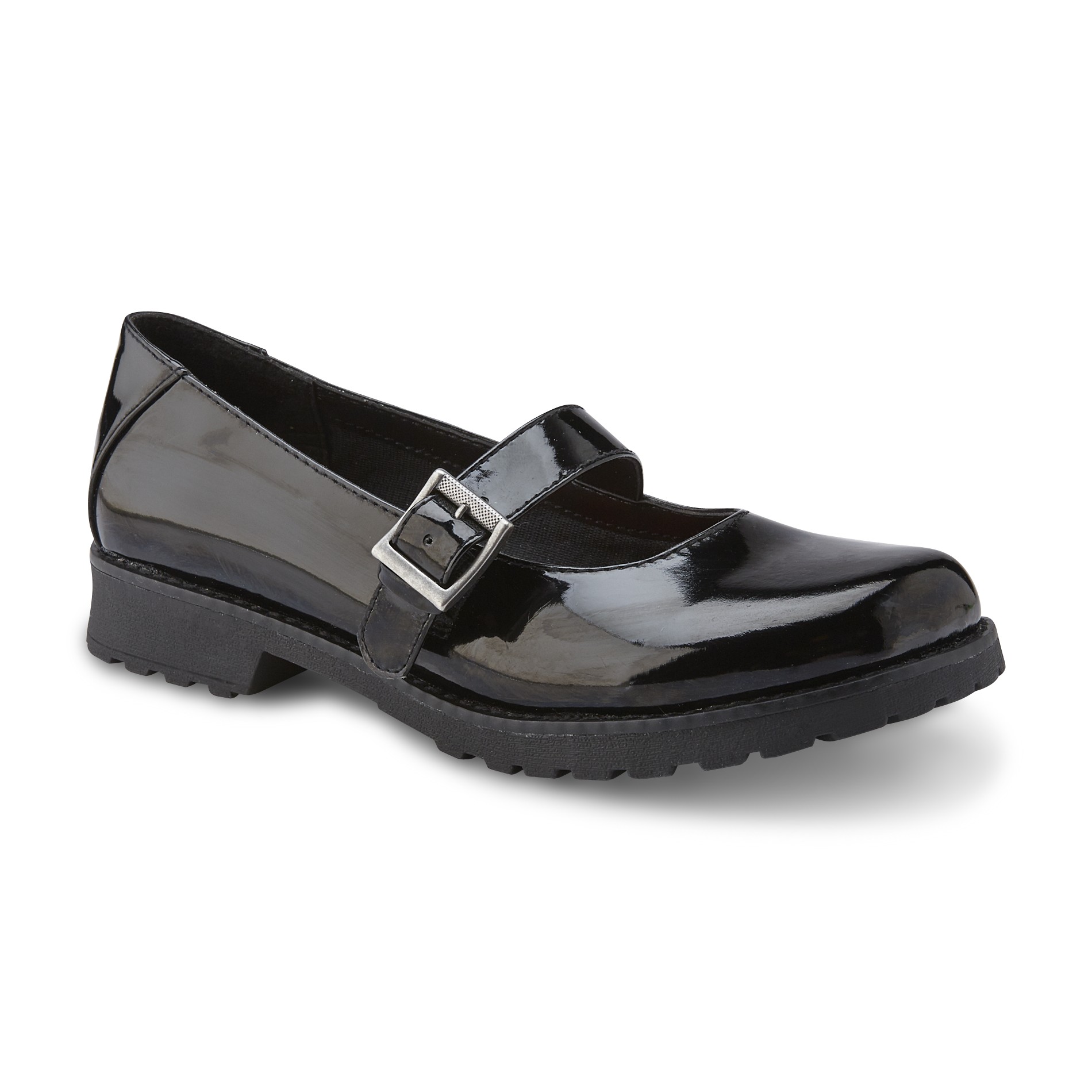 Women's Camden Mary Jane Casual Patent Shoe - Black