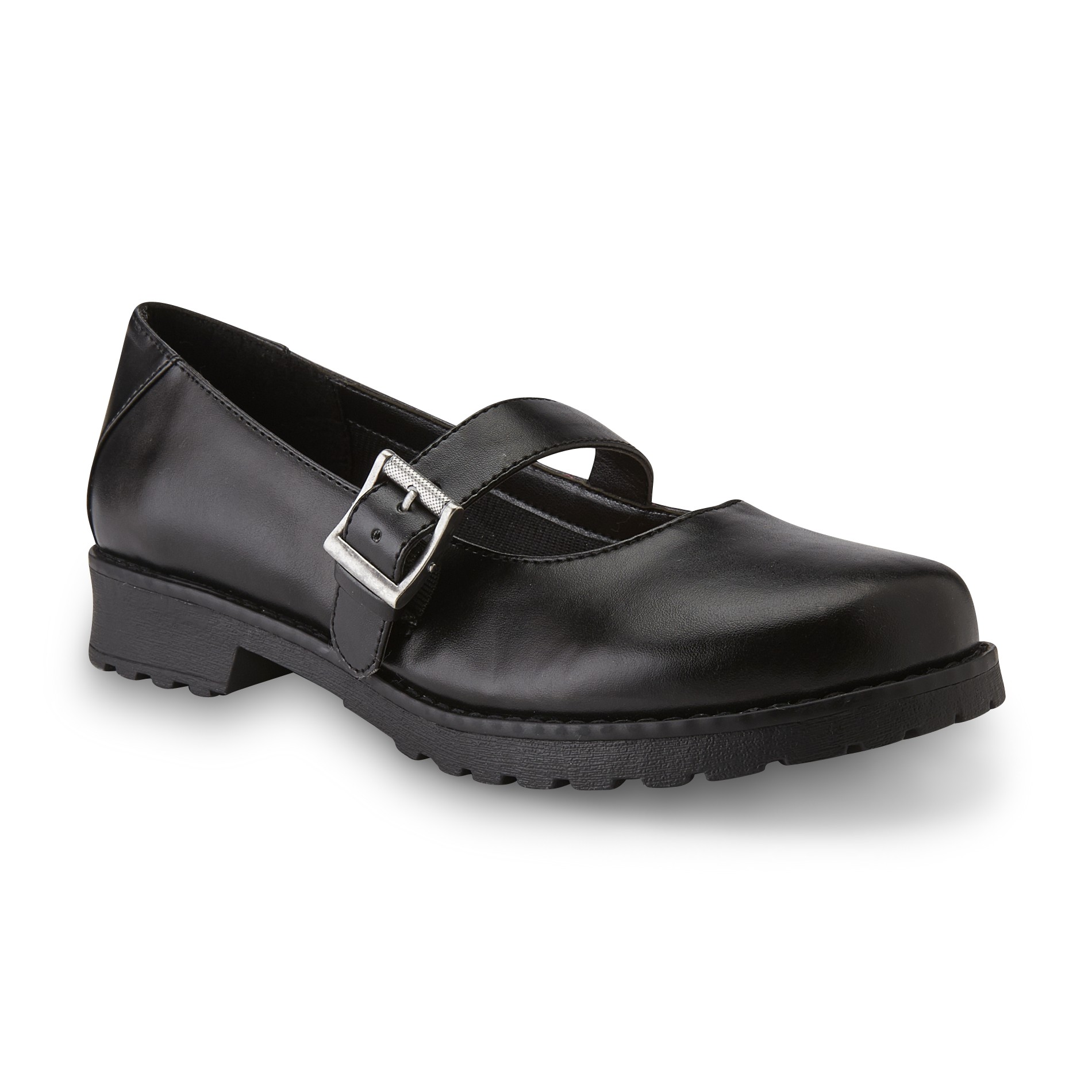 Women's Camden Mary Jane Casual Smooth Black Shoe