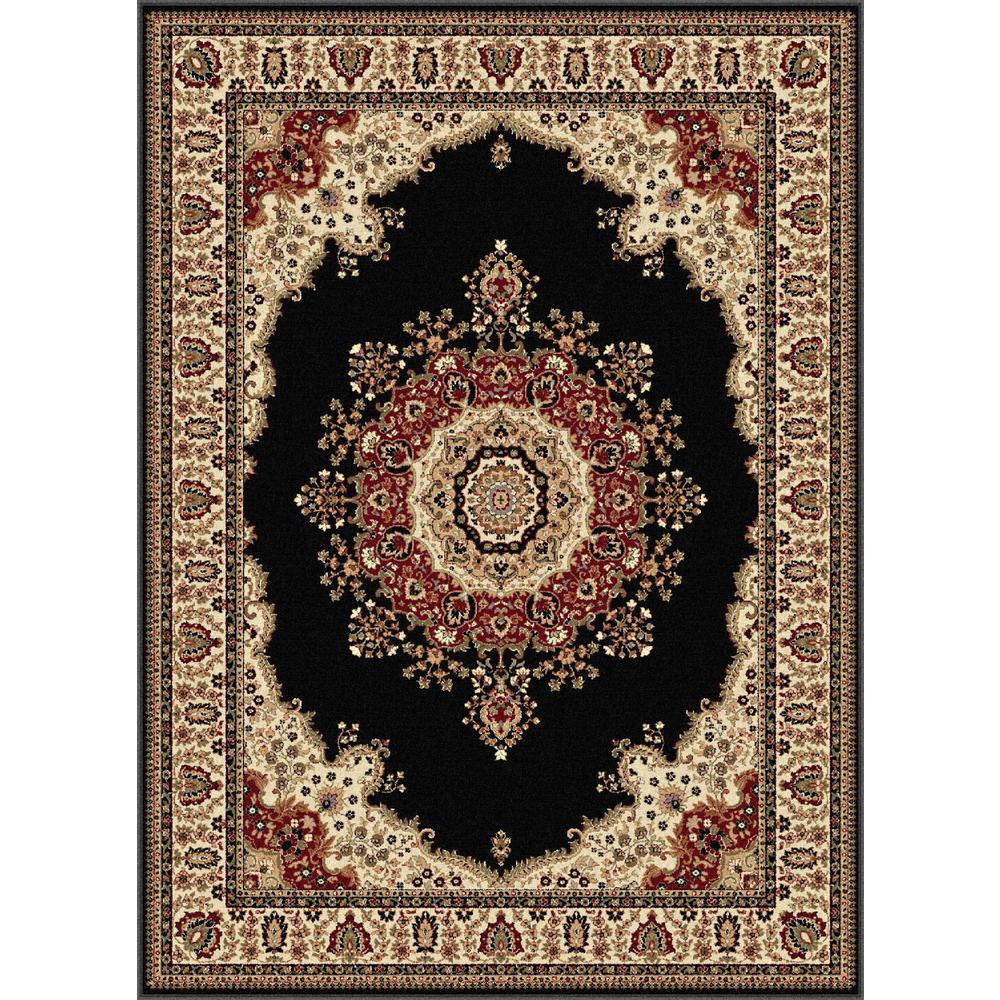 Sensation Fiona 6 ft. 7 in. x 9 ft. 6 in. Traditional Area Rug