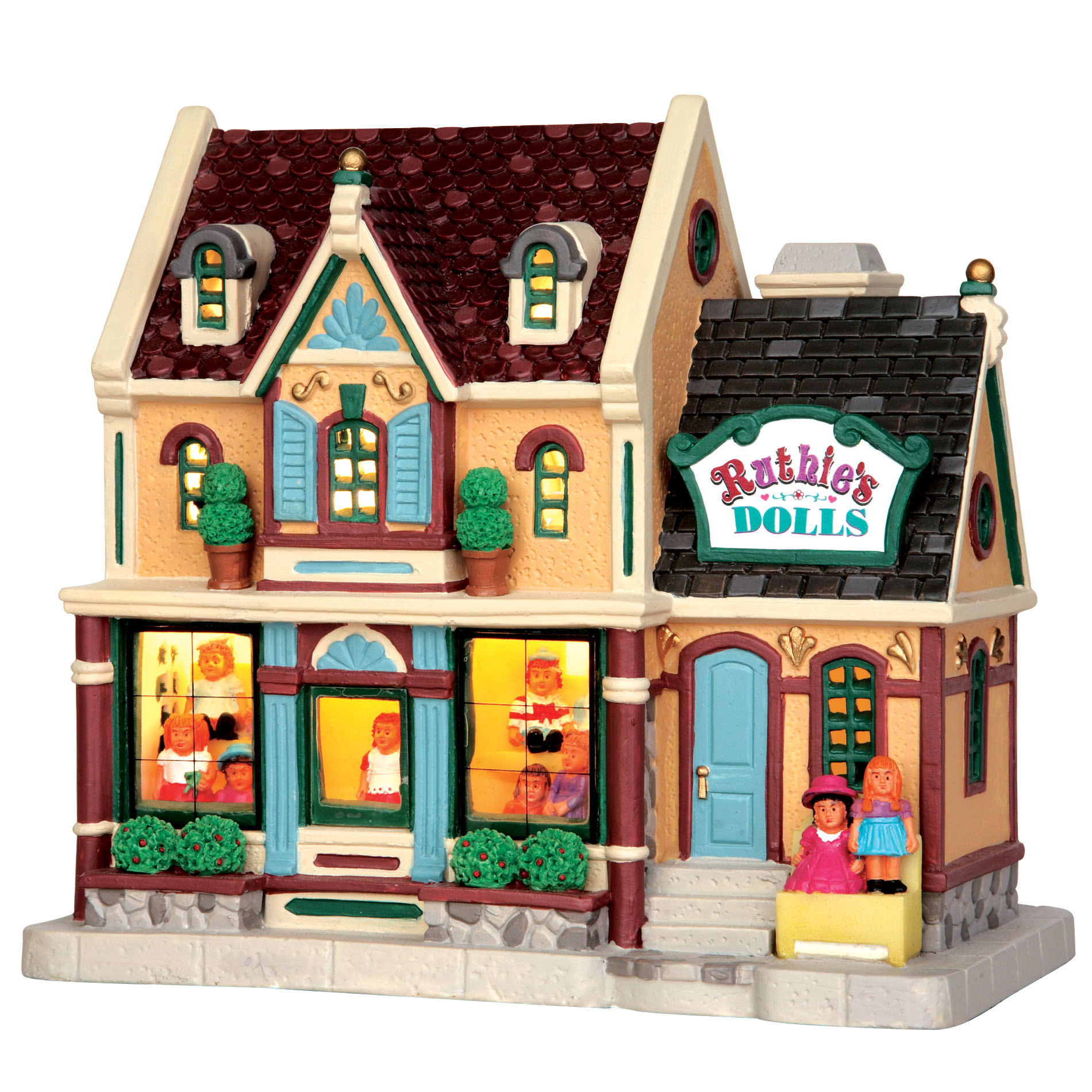 Lemax Village Collection Christmas Village Building, Ruthie's Dolls