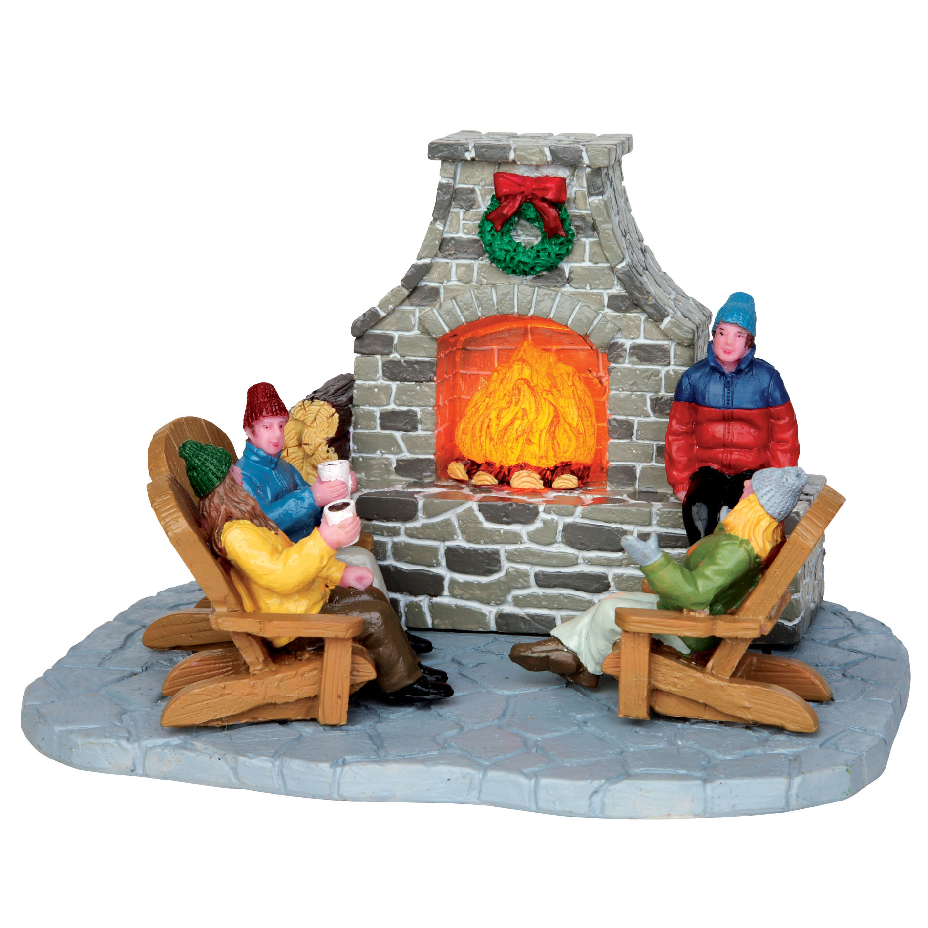 UPC 728162447531 product image for Lemax Village Collection Christmas Village Accessory, Outdoor Fireplace, B/O (4. | upcitemdb.com