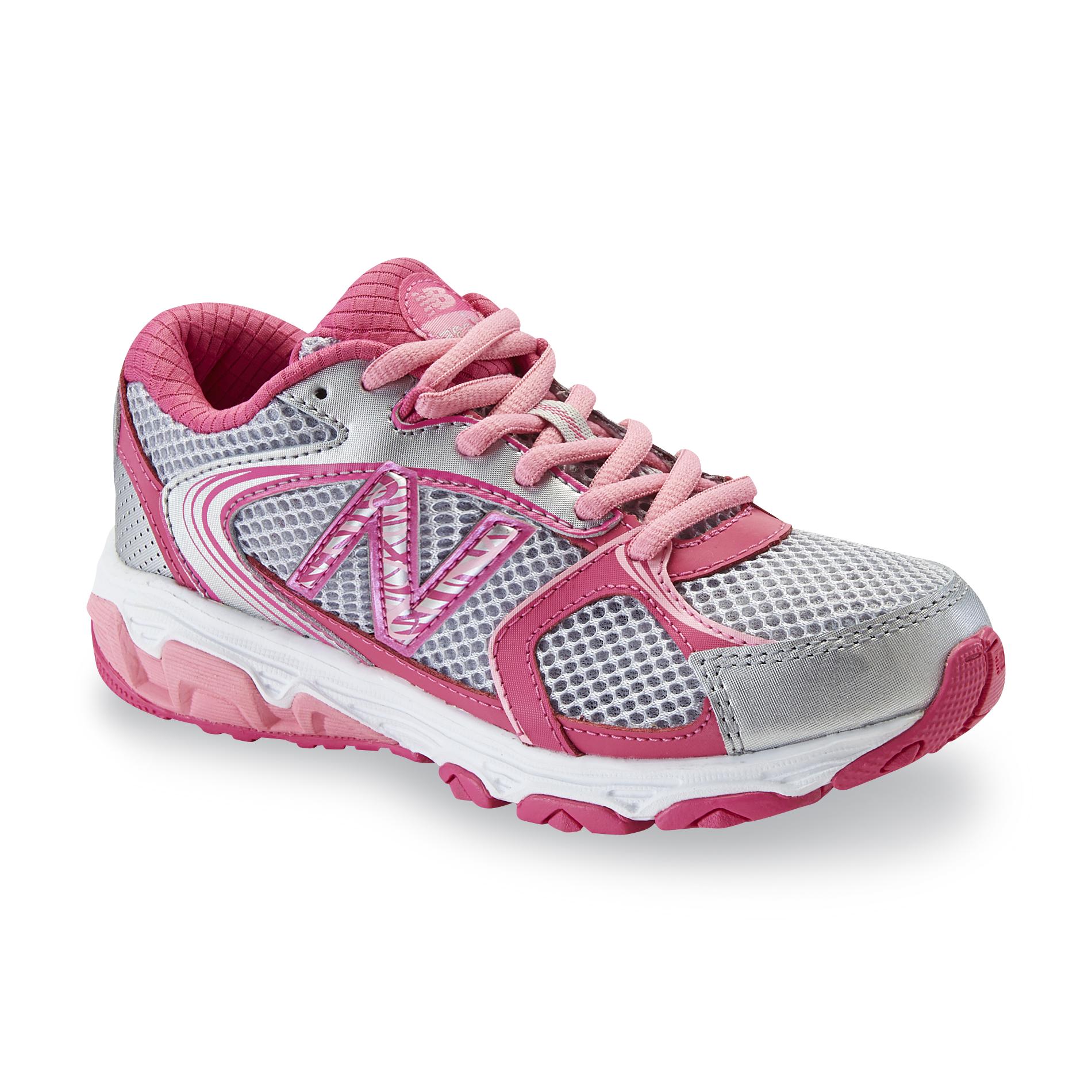 UPC 888098065251 New Balance Girl's 635 Pink Ribbon Silver/Pink Wide