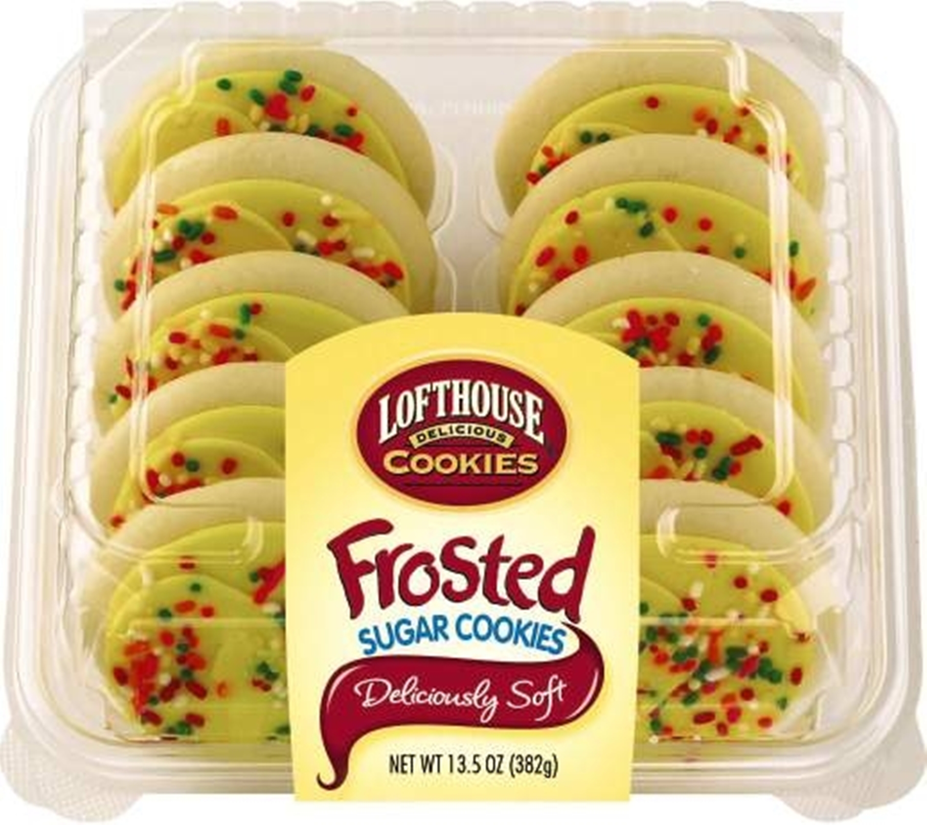 Lofthouse Yellow Frosted Sugar Cookie 13.5 oz.