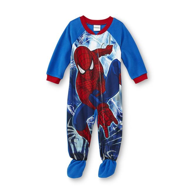 Marvel Infant & Toddler Boy's Footed Pajamas SpiderMan