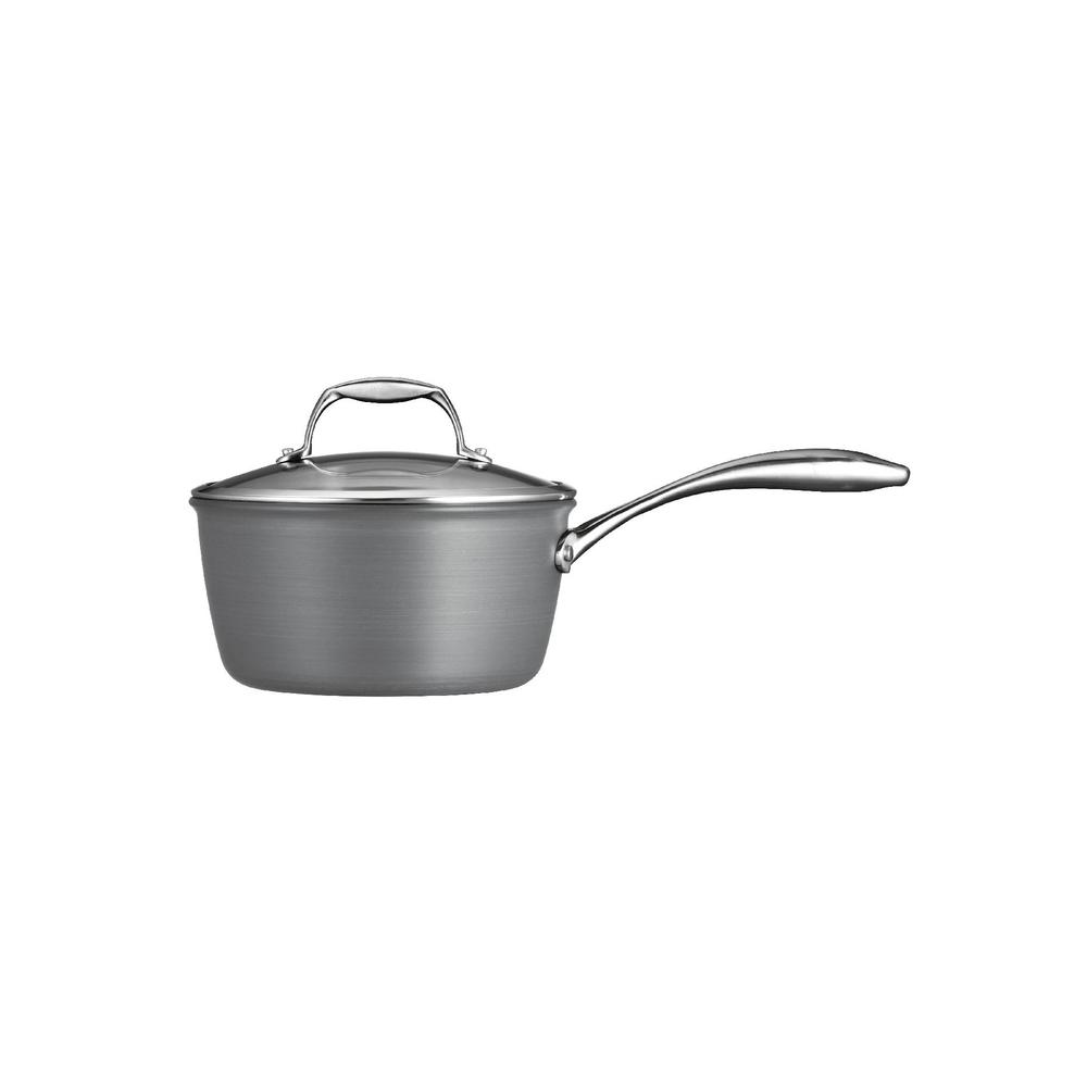 Gourmet Hard Anodized 3 Qt Covered Sauce Pan