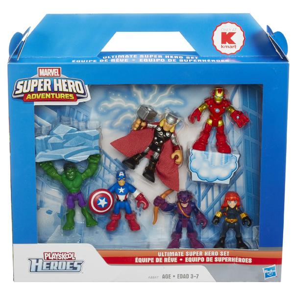 Playskool Heroes Marvel Super Hero Adventures Ultimate Super Hero Set