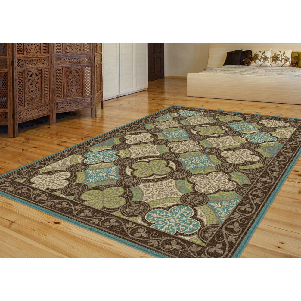 Capri Laila 2 ft. 3 in. x 7 ft. 7 in. Transitional Area Rug