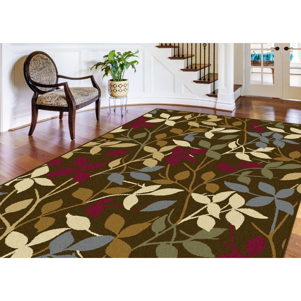 Laguna Danica Ivory 7 ft. 6 in. x 9 ft. 10 in. Transitional Area Rug