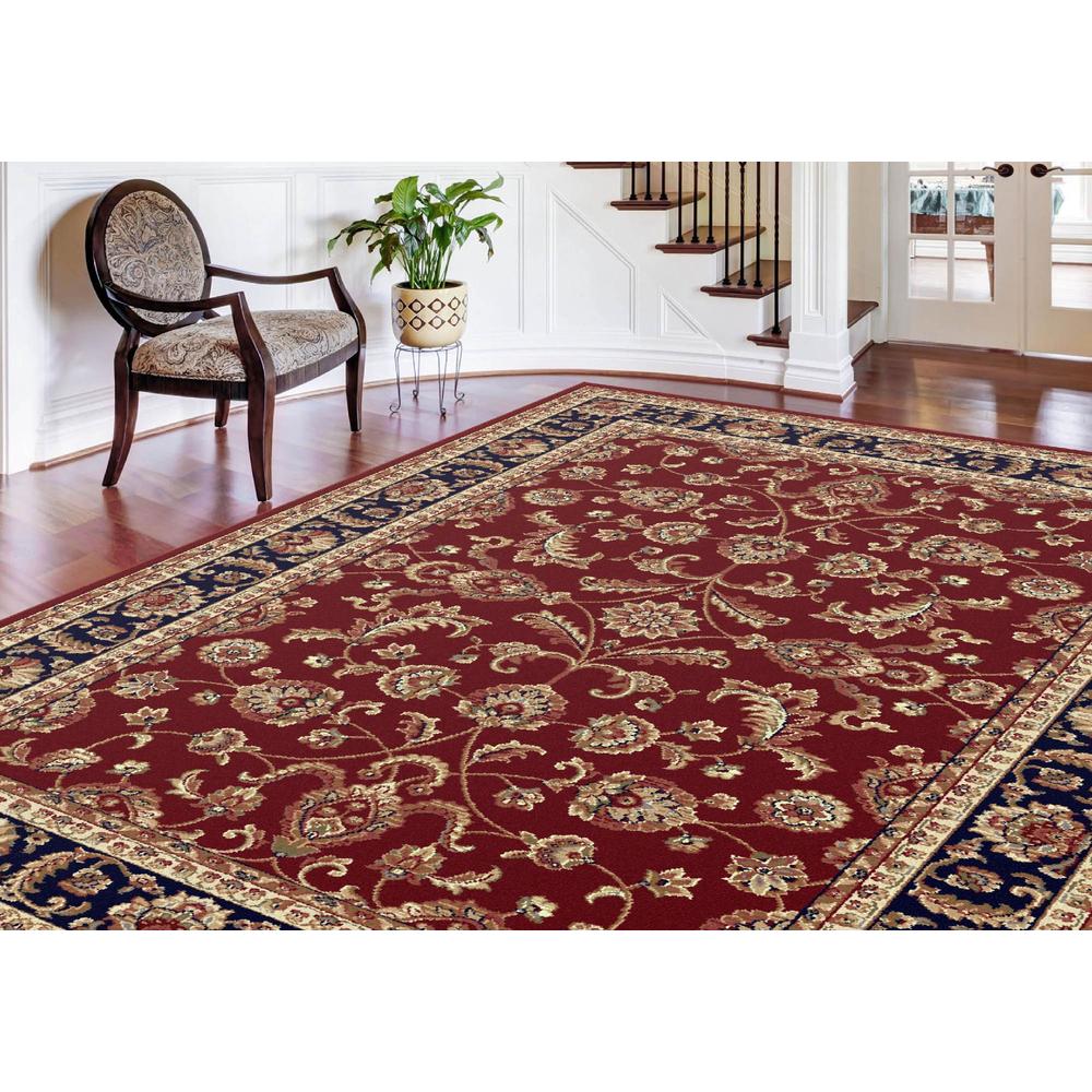 Sensation Sariya 6 ft. 7 in. x 9 ft. 6 in. Oval Transitional Area Rug